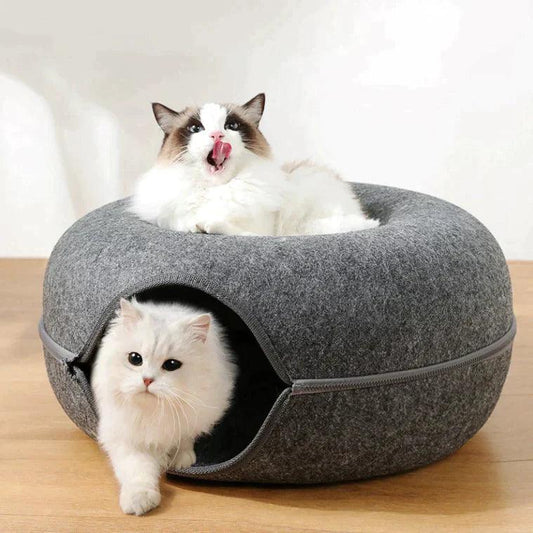 CATTYPRO™ | CAMA TUNEL PARA GATOS + RECETARIO ESPECIAL 🎁 - Tienda Happy