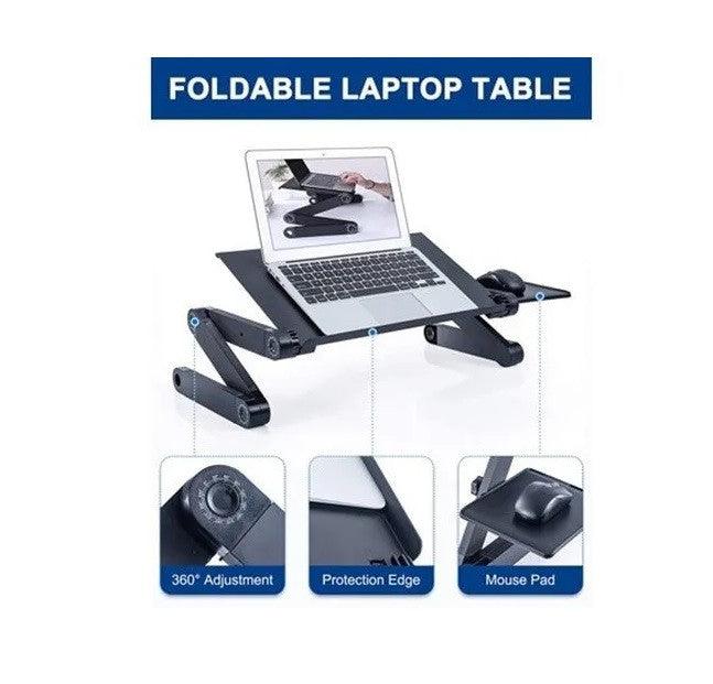 FLEXDESK PRO: MESA PORTABLE Y AJUSTABLE PARA LAPTOP - Tienda Happy